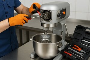 Ремонт планетарных миксеров: устройство, типичные неисправности и особенности обслуживания