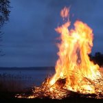 What does a big fire mean?