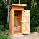 If you dreamed of an outdoor toilet or toilet