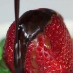 dreamed of chocolate covered strawberries