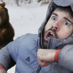 run away from the bear