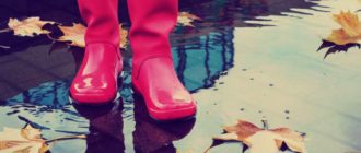 see new rubber boots